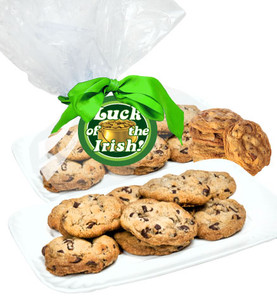 St Patrick's Day Chocolate Chip Butter Cookies