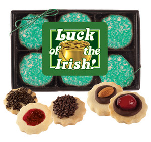 St Patrick's Day 12pc Butter Cookie Box