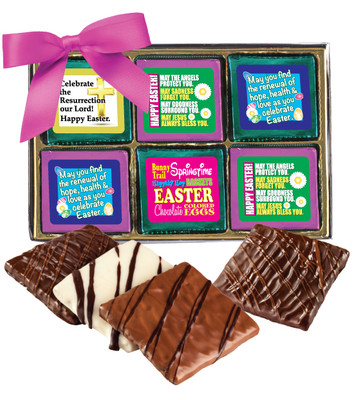 Easter Cookie Talk 12pc Chocolate Graham Box