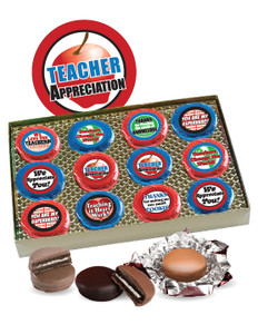 Teacher Appreciation Cookie Talk Chocolate Oreo 12pc Box