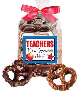 Teacher Appreciation Gourmet Pretzel Bag