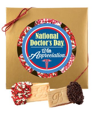 Doctor Appreciation Raspberry Filled Butter Cookie Box