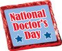 National Doctor's Day Chocolate Graham Cookie