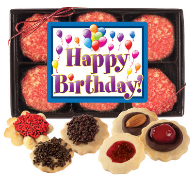 Birthday 12pc Butter Cookie Box