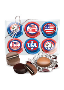 Celebrate America Chocolate Oreo 6pc Box