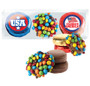 Celebrate America "Cookie Talk" M&M & Chocolate Oreo Trio