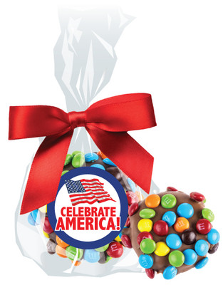 Celebrate America Chocolate Oreos w/M&Ms