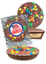 Celebrate America Peanut Butter Candy Pie - M&M