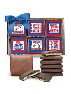 Celebrate America Chocolate Graham 12pc Box