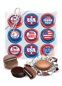 Celebrate America Chocolate Oreo 9pc Box