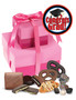 Graduation 2 Tier Tower of Gourmet Treats - Pink