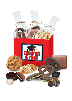 Graduation Basket Box of Gourmet Treats - Small