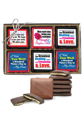 Get Well Chocolate Graham 12pc Box