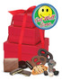 Get Well 3 Tier Tower of Treats - Red