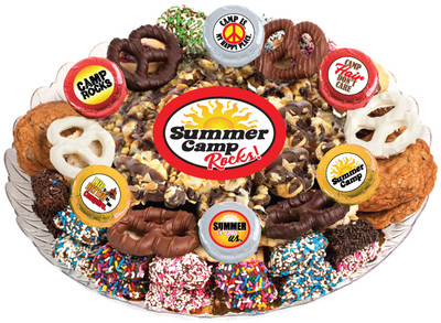 Summer Camp Caramel Popcorn & Cookie Assortment Platter