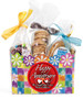 Anniversary Gift Basket Box Of Gourmet Treats - Flowers