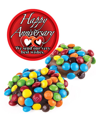 Anniversary Chocolate Oreo® cookies W/ Mini M&Ms