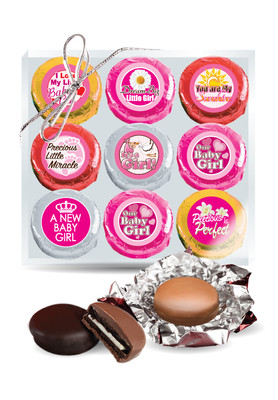 Baby Girl Chocolate Oreo 9pc Box