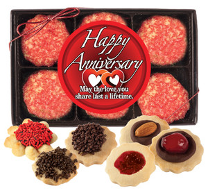 Anniversary Butter Cookie Gift Box