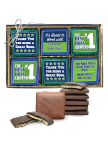 Best Boss Cookie Talk 12pc Chocolate Graham Box