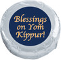 Yom Kippur Cookie Talk Chocolate Oreo - silver wrapped message