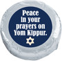 Yom Kippur Cookie Talk Chocolate Oreo - silver foil wrapped message