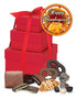 Thanksgiving 3 Tier Tower of Treats - Red
