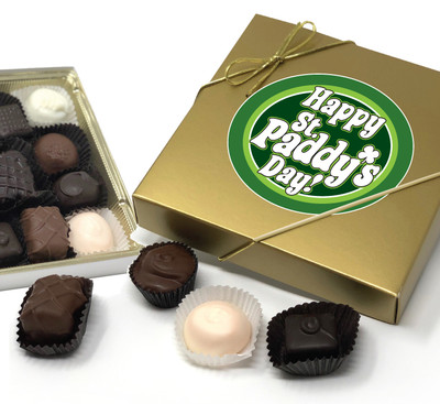 St Patrick's Day Chocolate Candy Box