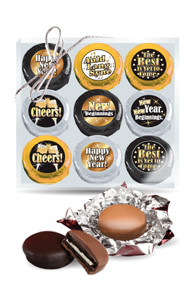 Happy New Year Chocolate Oreo 9pc Box