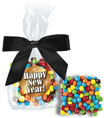 Happy New Year Mini M&M Chocolate Grahams