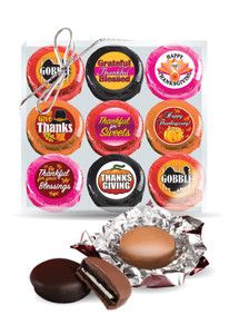 Thanksgiving Cookie Talk Chocolate Oreo 9pc Box