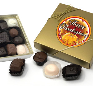 Thanksgiving Chocolate Candy Box