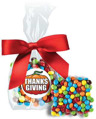 Thanksgiving Mini M&M Chocolate Graham Bag