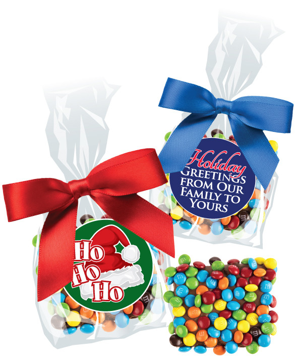 Christmas/Holiday Chocolate Grahams with Mini M&Ms