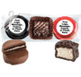 Custom Chocolate Oreo & Marshmallow Trio - Black & red