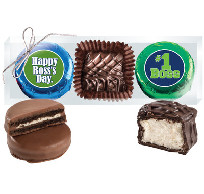 Best Boss Cookie Talk Chocolate Oreo & Marshmallow Trio