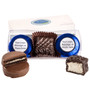 Custom Cookie Talk Chocolate Oreo & Marshmallow Trio - Blue Foils