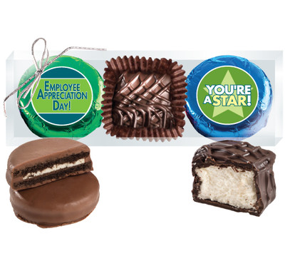 Employee Appreciation Cookie Talk Chocolate Oreo & Marshmallow Trio