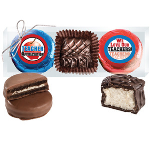 Teacher Appreciation Cookie Talk Chocolate Oreo & Marshmallow Trio