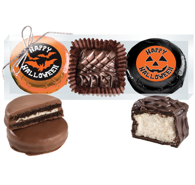 Halloween Cookie Talk Chocolate Oreo & Marshmallow Trio
