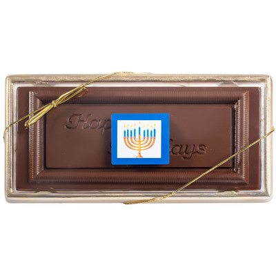Hanukkah Chocolate Candy Bar