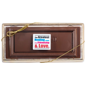Get Well Chocolate Candy Bar Boxed with Label