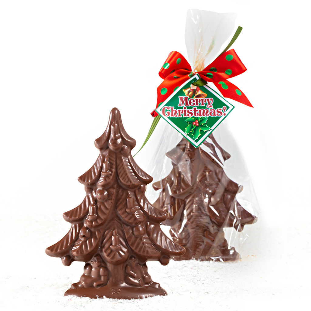 Christmas Mini Solid Chocolate Tree