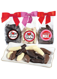 Valentine's Day Chocolate Swedish Fish Candy Bag - Traditional