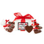 Happy Valentine's Day Chocolate Hearts Box