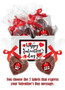 Happy Valentine's Day Chocolate Hearts Gift Box