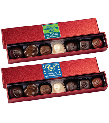 Employee Appreciation Chocolate Candy Sparkle Box