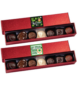 St Patrick's Day Chocolate Sparkle Candy Box