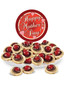 Mother's Day Chocolate Cherry Butter Cookies - Platter