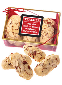 Teacher Appreciation Almond Log Sampler - Red